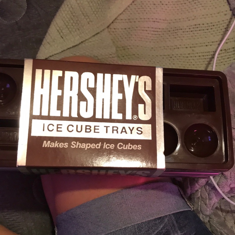 Hershey ice cube tray by ice shaper